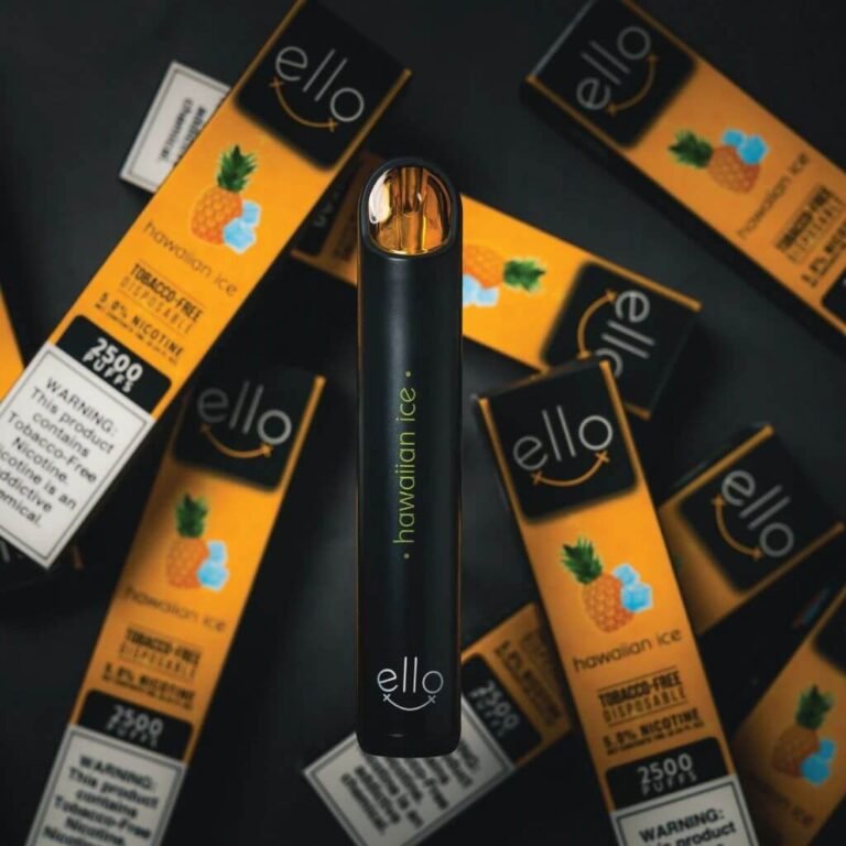 Buy BLVK Ello Disposable Hawaiian Ice Vape - Vape Cave