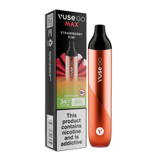 Vuse Go Max Disposable Strawberry Kiwi 1500 Puffs